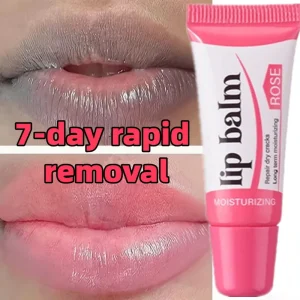 Fast Lighten Melanin Lip Mask Remove Dark Lip Balm Serum Exfoliating Fade Lip Lines Dead Skin Nourishing Repair Lip Care Makeup