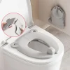 Folding Baby Potty Training Seat Mat + Storage Bag Portable Travel Toilet Seat Cushion for Kids Children's Potty Mat