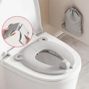 Folding Baby Potty Training Seat Mat + Storage Bag Portable Travel Toilet Seat Cushion for Kids Children's Potty Mat