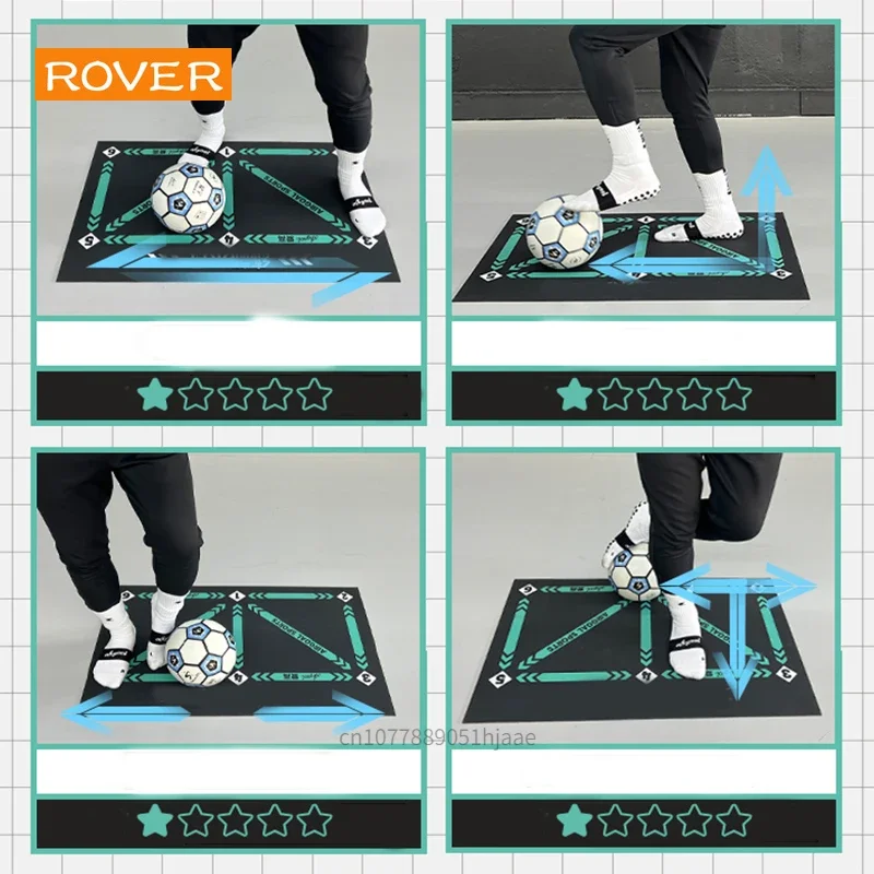 Football Training Mat Durable Non Slip Foldable Kids Adults Dribble Training Mat Football Training Indoor Ourdoor Equipment - Image 5