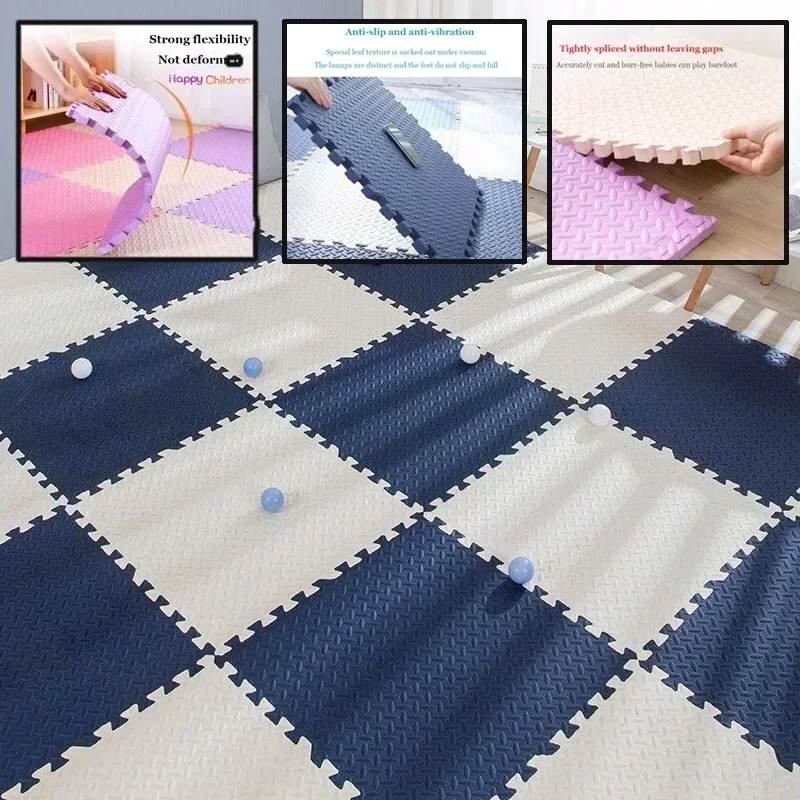 For Children 30x1cm 8-16pcs Baby Puzzle Floor Kids Carpet Bebe Mattress EVA Foam Baby Blanket Educational Toys Play Mat - Image 3