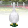 Garden Goose Statue Resin Lifelike Large Size White Goose Sculpture Ornament for Pool Yard Outdoor Decor Garden Goose Statue