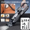 Handheld Vacuum Cleaner Cordless Powerful Cleaning Machine With Digital Display Car Cleaner Multi-purpose Home Vacuum Cleaner