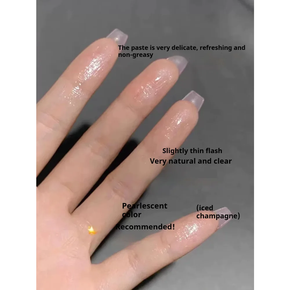 High Gloss Stick Highlighter Blush Water Light Shimmer Waterproof Face Contour Illuminator Brighten Contouring Rouge - Image 6