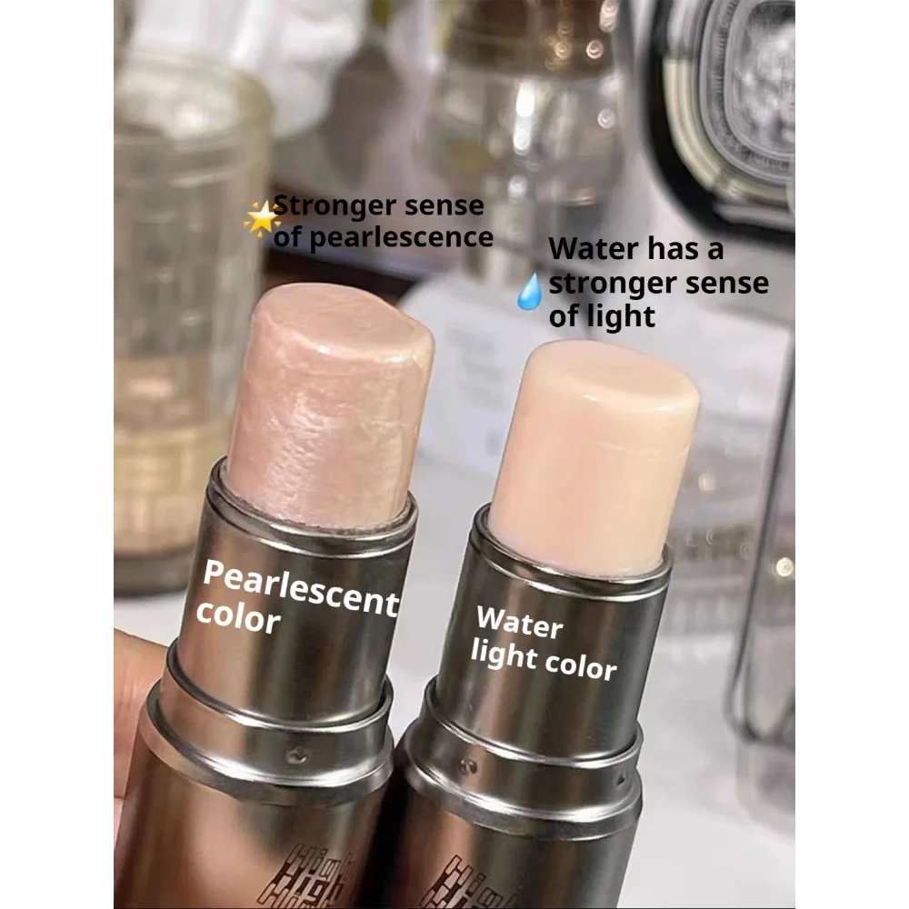High Gloss Stick Highlighter Blush Water Light Shimmer Waterproof Face Contour Illuminator Brighten Contouring Rouge - Image 5