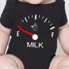 High Quality Minimalist Print Baby Onesie Creativity Milk Printed Newborn Clothes 0-24 Infant Jumpsuit Romper