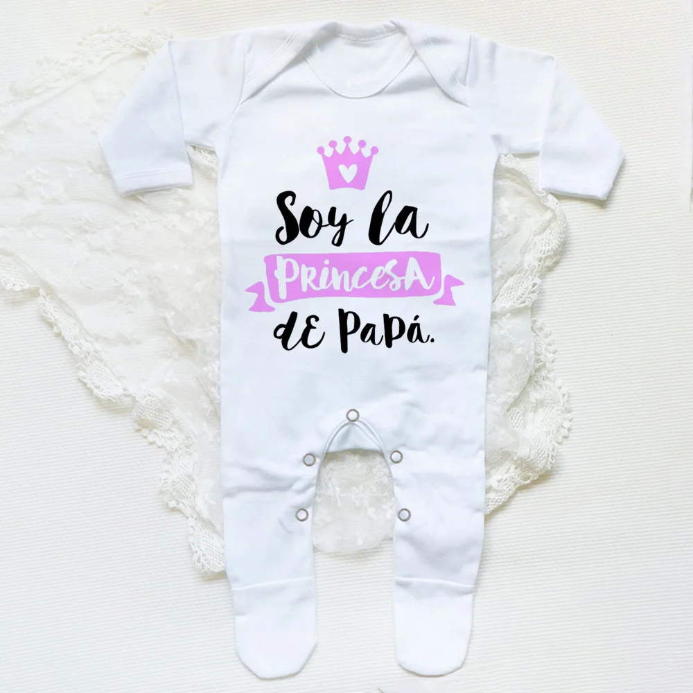 I Am Daddy's Girl Baby Coming Home Outfit Babygrow Sleepsuit Newbron Shower Gift Infant Romper Unisex Sleepsuit Baby Clothes - Image 3