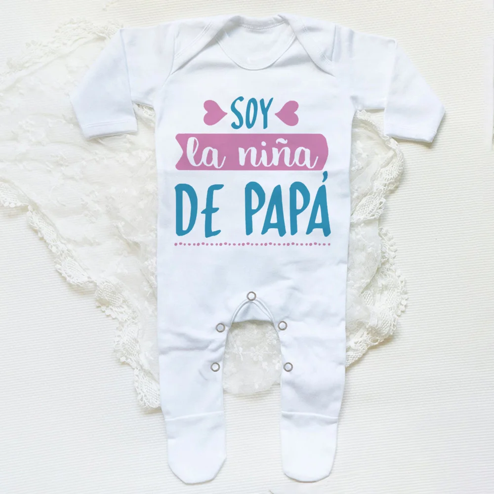 I Am Daddy's Girl Baby Coming Home Outfit Babygrow Sleepsuit Newbron Shower Gift Infant Romper Unisex Sleepsuit Baby Clothes - Image 6