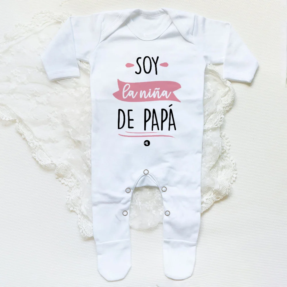 I Am Daddy's Girl Baby Coming Home Outfit Babygrow Sleepsuit Newbron Shower Gift Infant Romper Unisex Sleepsuit Baby Clothes - Image 4