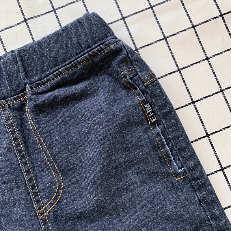 IENENS Kids Boys Denim Clothes Pants Children Wears Clothing Long Bottoms Baby Boy Skinny Jeans Trousers 4 5 6 7 8 9 10 11 Years - Image 4