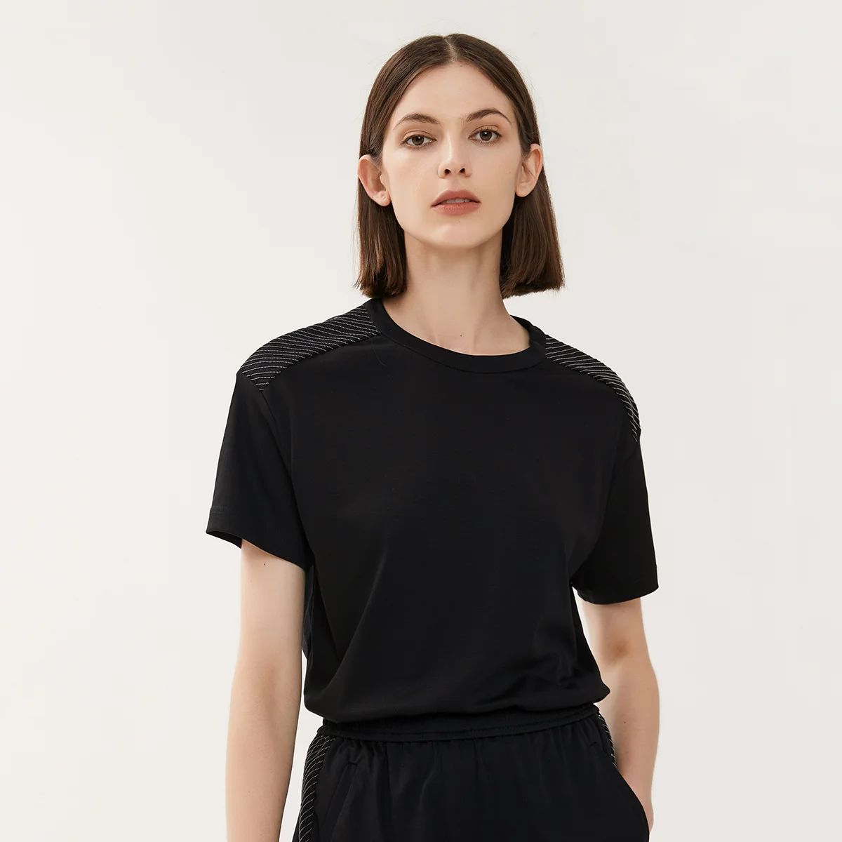 K1230W Premium Clothes Ladies Pima Cotton Tshirts Women's Clothing T-Shirt Garment Factory in China Supplier
