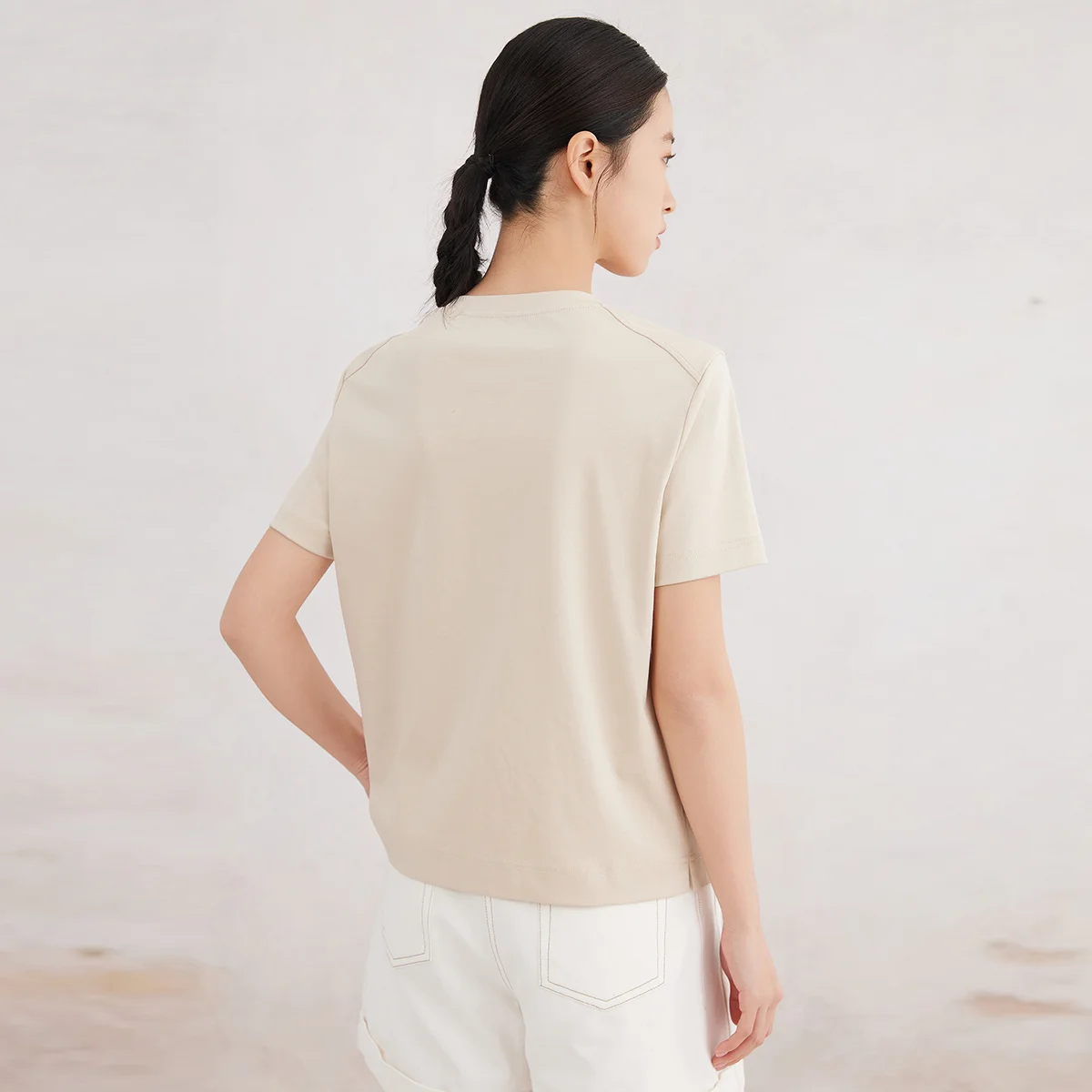 K3063W Luxury clothing 100% pima cotton t shirts High quality summer t-shirts - Image 5