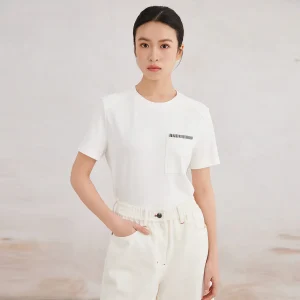 K3063W Luxury clothing 100% pima cotton t shirts High quality summer t-shirts