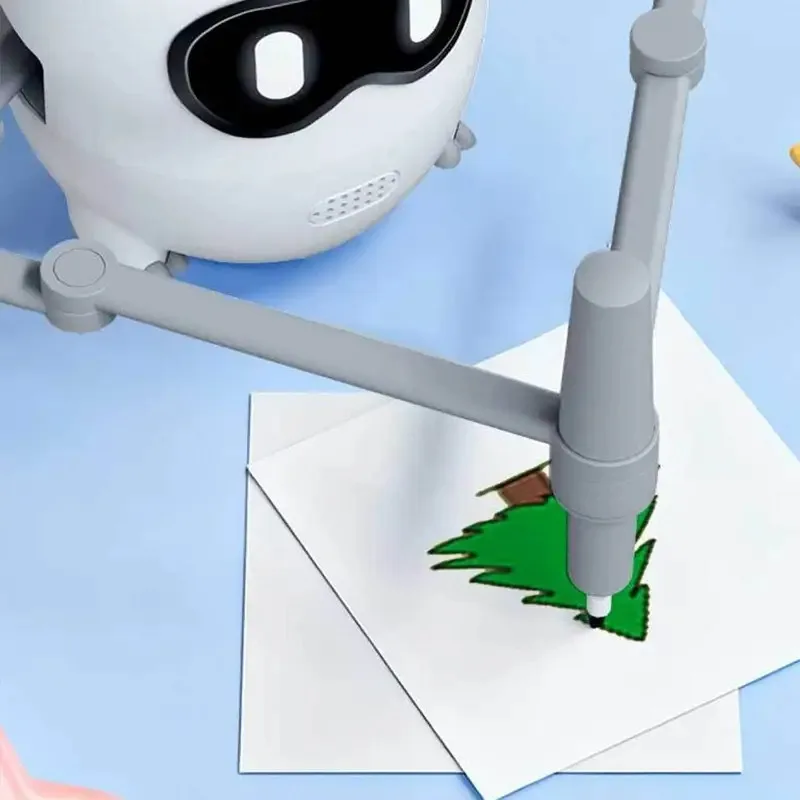Kids Automatic Drawing Robot Toy Preschool Learning Activities with 100 Cards for 4 5 6 7 8 9 Years Old Kids Boys and Girls - Image 3