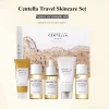 Korean Centella Travel Kit, Toner,Ampoule,Soothing Cream,Cleansing Oil,Ampoule Foam,Basic Daily Skincare Mini 5pcs Gift Sets
