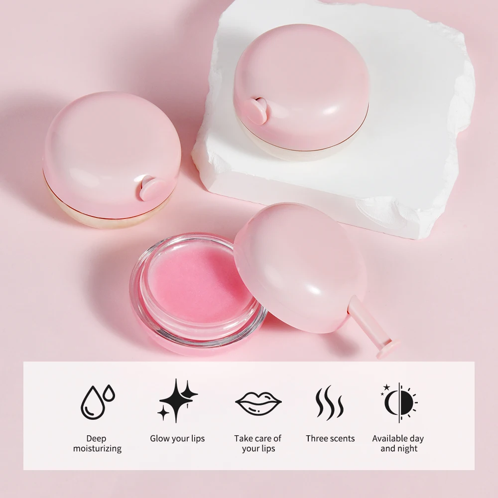 Lip Treatment Balm Hydrate Visibly Plump Lips Exfoliating Clean Moisturizer Makeup Beauty Health Care Products Skin Care Gift - Image 3