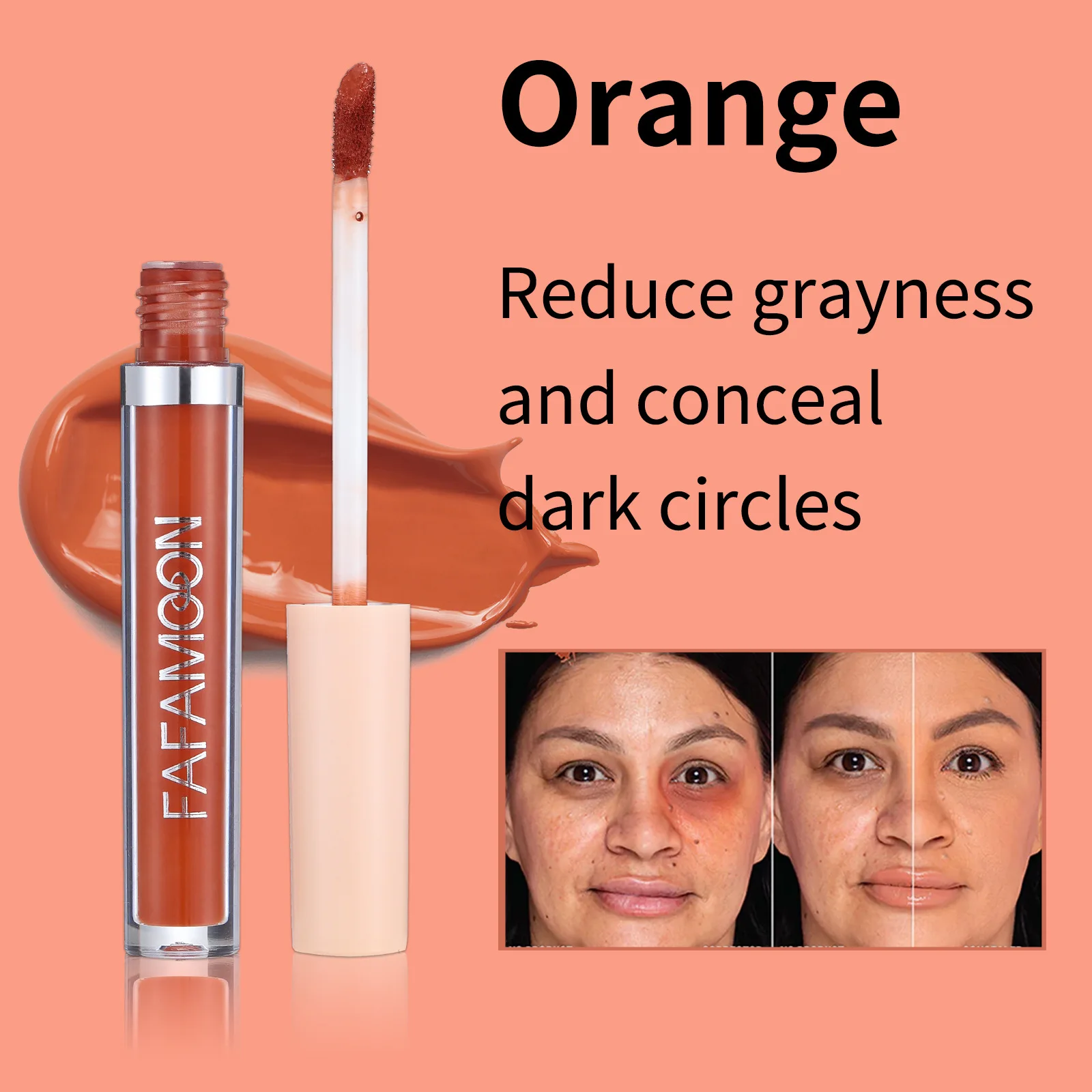 Liquid Concealer Face Contour Dark Circle Cover Makeup Face Foundation Concealer Correcting Skin Color Women Beauty Maquiagem - Image 3