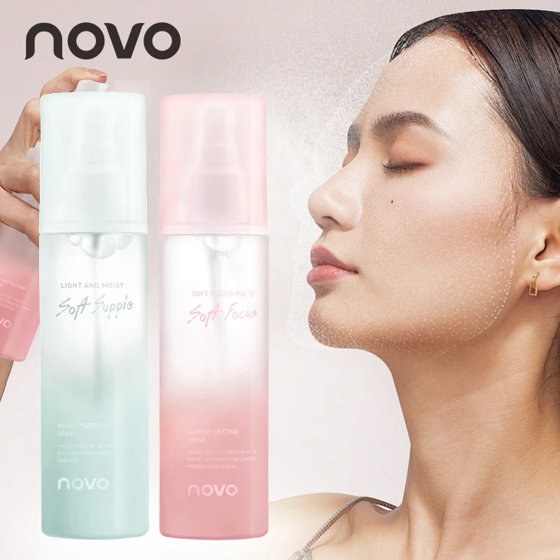 Long-Lasting Makeup Setting Spray With Hyaluronic Acid, Moisturizing Oil Control, Smudge & Transfer Resistant, Quick-Dry