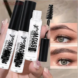 Long-lasting Waterproof Eyebrow Styling Soap, Transparen Eyebrow Gel with Brush, Natural Eyebrows Styles, Quick Onset and Drying