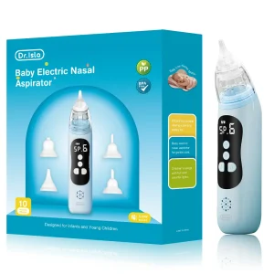 MAMIJOY Baby Nose Cleaner Silicone Adjustable Suction Electric Child Nasal Aspirator Safety Convenient Low Noise U94