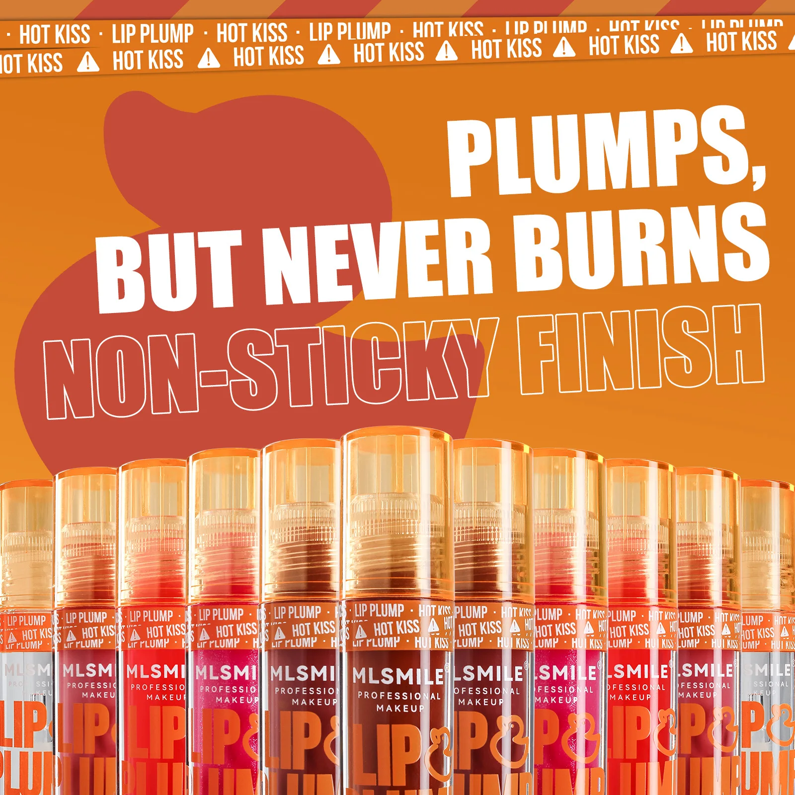 MLSMILE 3pcs Duck Mouth Fruit Fragrance Lip Oil Moisturizing Mirror Gloss Lip Gloss Beep Lip Glaze Set - Image 2