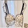 MOYISU Korean Style Wireless Lace Lingerie Set for Small Breasts Women Sexy Pure Desire Sweet Cute Bra Network Love Design