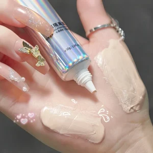 Makeup Primer Base,Moisturizing Isolation Concealer Foundation Invisible Pores Facial Base Brightens Skin Tone Makeup Cosmetics