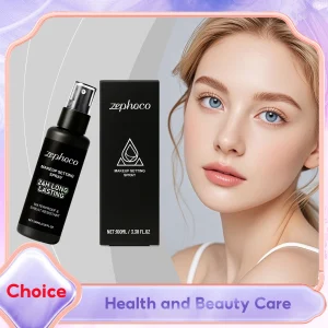 Makeup Setting Spray Hyaluronic Acid Moisturizing Waterprodf Sweat Resistant Fast Drying Lightweight 24h Longlasting Fixing Mist