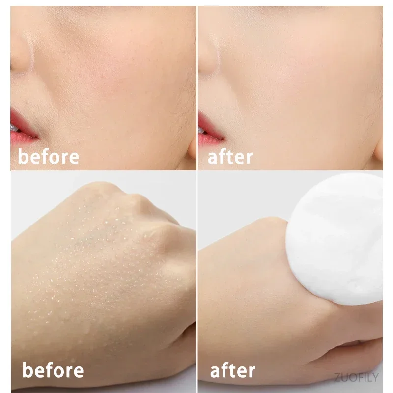 Matte Oil Control Pressed Powder White Brighten Transparent Concealer Lasting Natural Face Makeup Setting Waterproof Cosmetic - Image 4