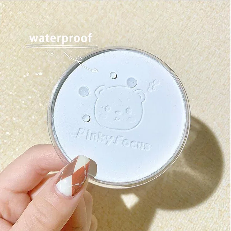 Matte Oil Control Pressed Powder White Brighten Transparent Concealer Lasting Natural Face Makeup Setting Waterproof Cosmetic - Image 5