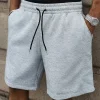 Men's Casual Sports Shorts with Loose Street Style, Summer Simple Five Quarter Pants for Casual and Versatile Wear