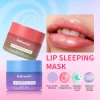 Moisturizing Blueberry Lip Mask Dual-Color Lip Sleeping Mask for Reduce Fine Lines Nourish Exfoliation Lips Skin Care