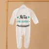 My Aunt Loves Me Very Much Babygrow Sleepsuit Baby Coming Home Outfit Newbron Shower Gift Infant Romper Boys Girls Sleepsuit