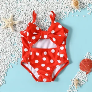 NEW 3-24M Toddler Baby Girls Swimwear Cute Summer Infant Baby Dots Swimsuit Newborn Baby One Piece Bathing Suit Beachwear