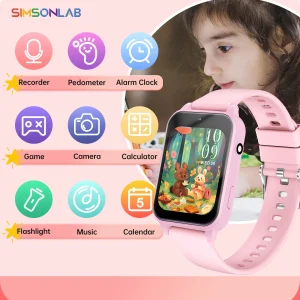 NEW Multifunction Children's Smart Watch Parent-child Interaction Learning Partners Flashlight Kids Games Toys for Boy Girl Gift
