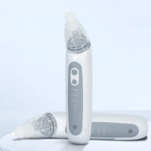 Nasal Aspirator for Baby Electric Nose Aspirator for Toddler Nose Sucker Automatic Nose Cleaner with Music and 3 Silicone Tips