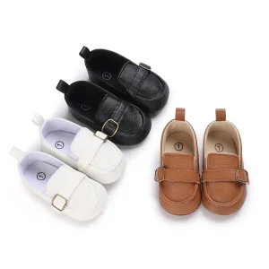 New Baby Boy Girl Shoes Boy Small Leather Shoes Toddler Soft Sole Anti-Slip First Walkers Infant Newborn Crib Shoes Moccasins