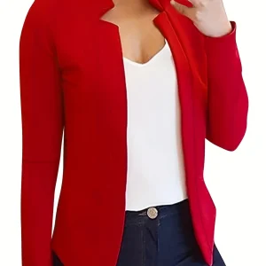 New Cross-Border Women's Wear, Pure Color Chigong Small Suit Cardigan Formal Jacket