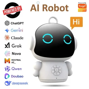New Intelligent AI robot WiFi Early Education Toy Children's Voice Recognition & Voice Interactive Education Learning Machine