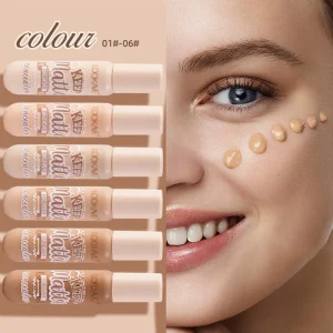 New Waterproof Matte Liquid Dark Concealer Cream Moisturizing Cover Acne Dark Circles Foundation Base Face Contouring Cosmetics