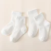 New White Baby Socks Summer Cotton Casual Boys and Girls Baby Socks