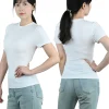 New Women's Round Neck T-Shirt Soft Breathable Fitted Short-Sleeved Sports T-Shirt Fashion Solid Color Yoga Fitness Short-Shirt