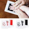 Newborn Baby DIY Footprint Set Ink Pad Photo Frame Handprint Baby Souvenir Accessories Safe Cleaning Baby Pet Paw Print Souvenir