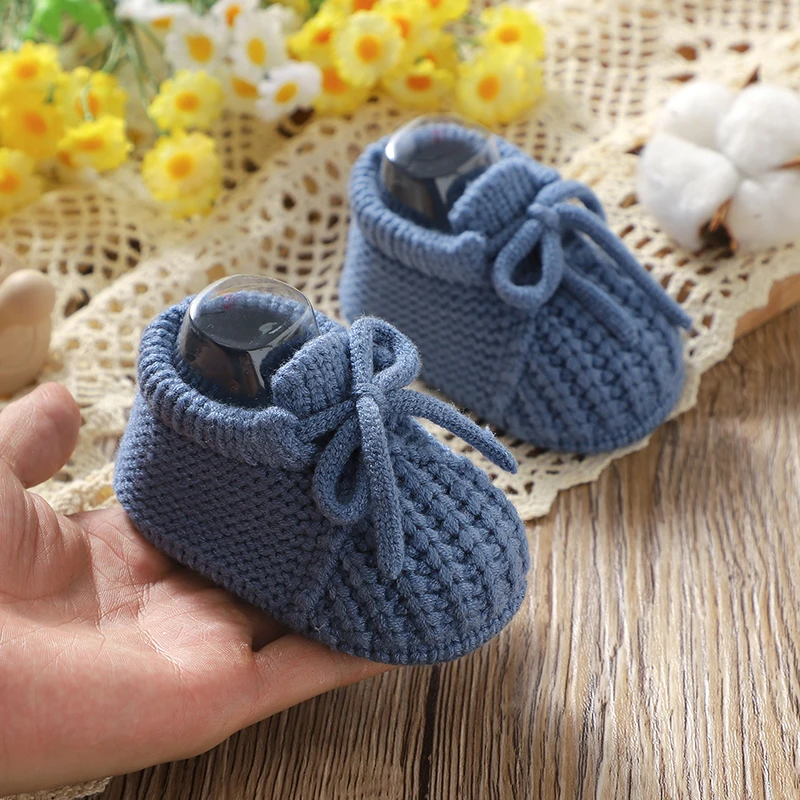 Newborn Infant Boys Girls Soft-Soled First Walk Shoes 0-18m Baby Prewalker Fashion Toddler Kid Outdoor Indoor Crib Sock Footwear - Image 4