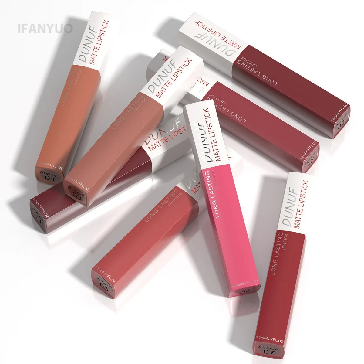 Non Stick Cup Liquid Lipstick Dark Purple Long Lasting Lip Gloss Matte Velvet Finish Resistant To Fading Waterproof Lip Cosmetic - Image 6