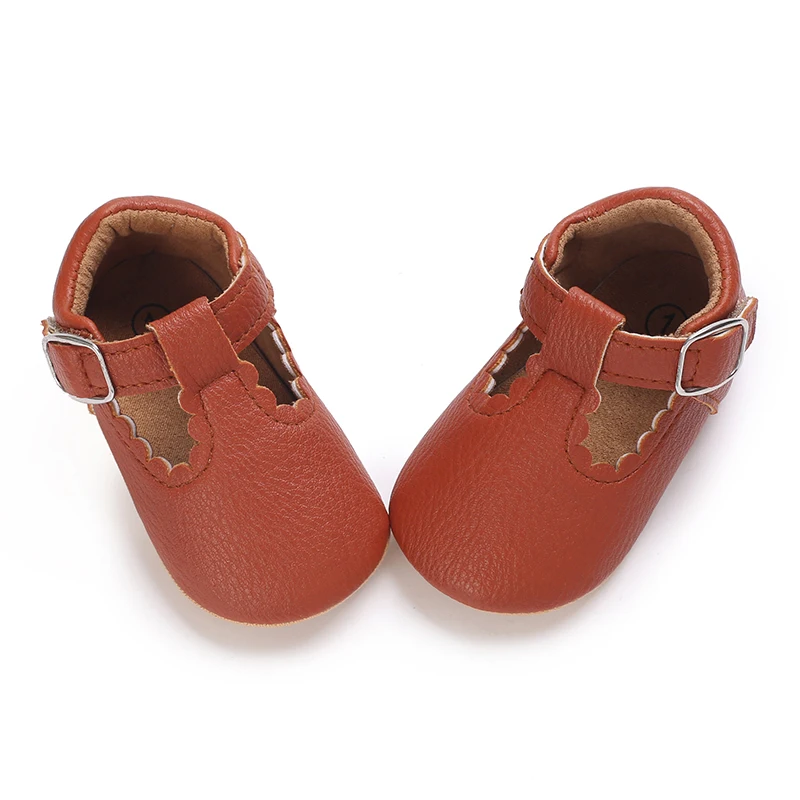 Off-the-shelf baby shoes children girls and boys sports shoes toddler non-slip soft-soled PU leather shoes for 0-18 months - Image 2