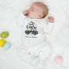 Personalised First Easter Sleepsuit 1st Easter Babygrow New Baby Gift Newborn Boys Girls Easter Rabbit Romper Clothing