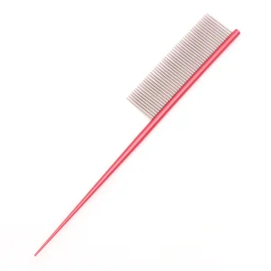 Pet Grooming Comb Grooming Aluminum Handle Brush for Dog Dog Hair Care Cat Pet Comb Hairbrush Professional Dog Brush Cat 7901