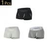 Plus Size M-XXXL Open Front Underwear Men Cotton Sexy Men's Boxer Shorts Panties Comfortable Soft Male Boxers U Convex Lingerie