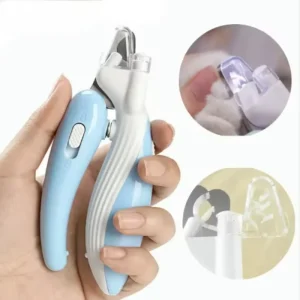 Professional Pet Nail Clippers for Dogs Cats & Small Animals LED Light Included Paw Nail Trimmer Grooming Scissors Pet Supply